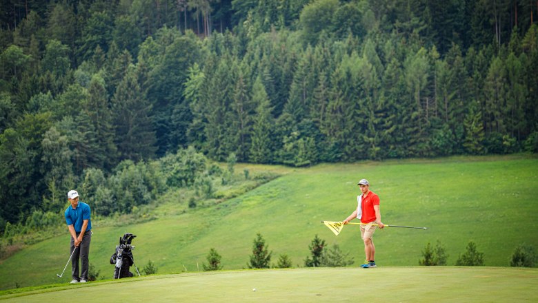 Golfer bei den EURAM Bank Open im Golfclub Adamstal., © Alex Felten
