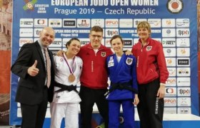 Tina Zeltner holt Platz 3 beim European Open der Damen in Prag, © Judolandesverband NÖ