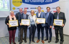 Die Siegergemeinden der NÖ-Challenge 2019 sind Kaumberg (&quot;0-2.500 Einwohner&quot;), Atzenbrugg (&quot;2.501-5.000 Einwohner&quot;), Schrems (&quot;5.001-10.000 Einwohner&quot;) und Bad Vöslau (&quot;über 10.000 Einwohner&quot;). , © NLK Filzwieser